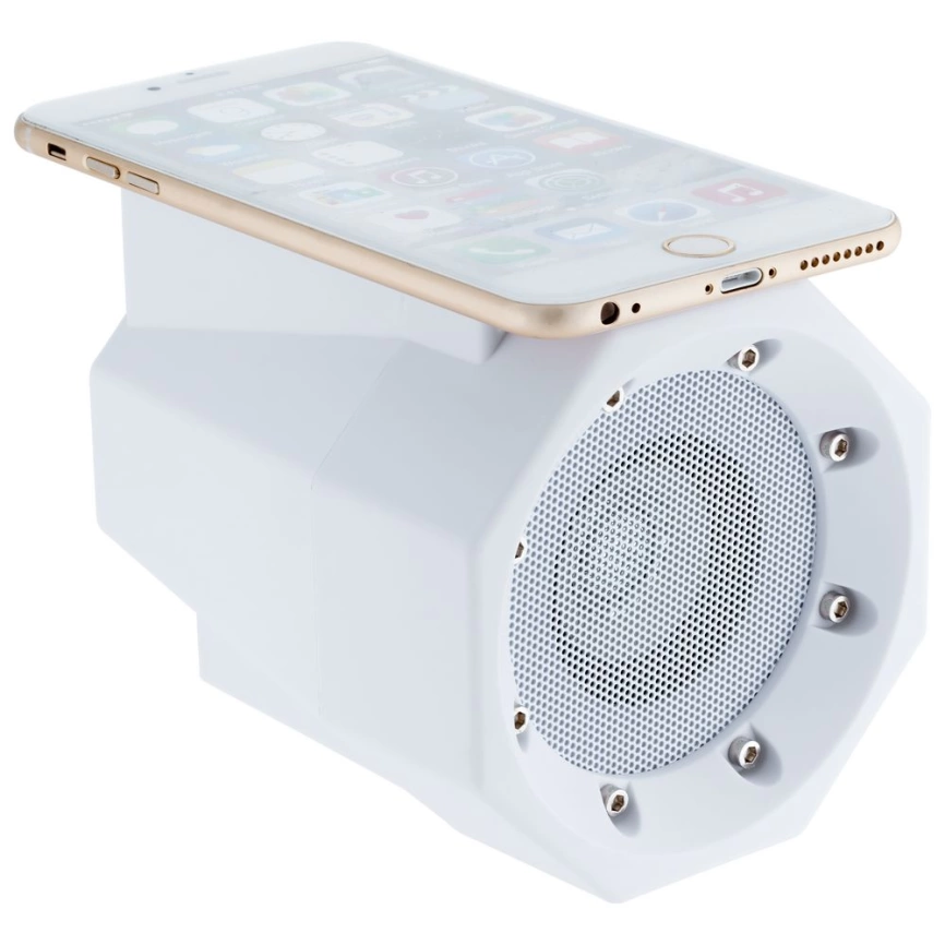 Беспроводная индукционная колонка Uniscend Flamer, белая фото 4