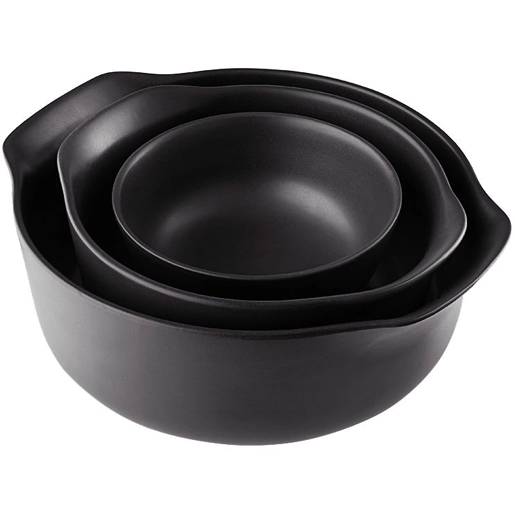 Миска Nordic Kitchen, малая, черная фото 3