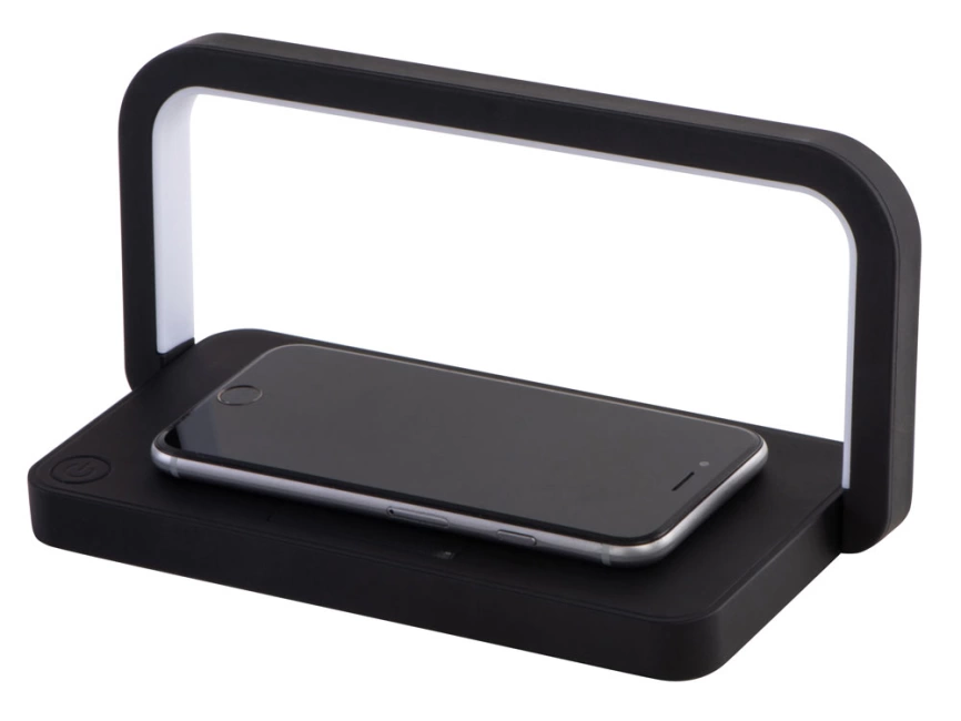 Беспроводная зарядка с лампой Robo, 10 W фото 13