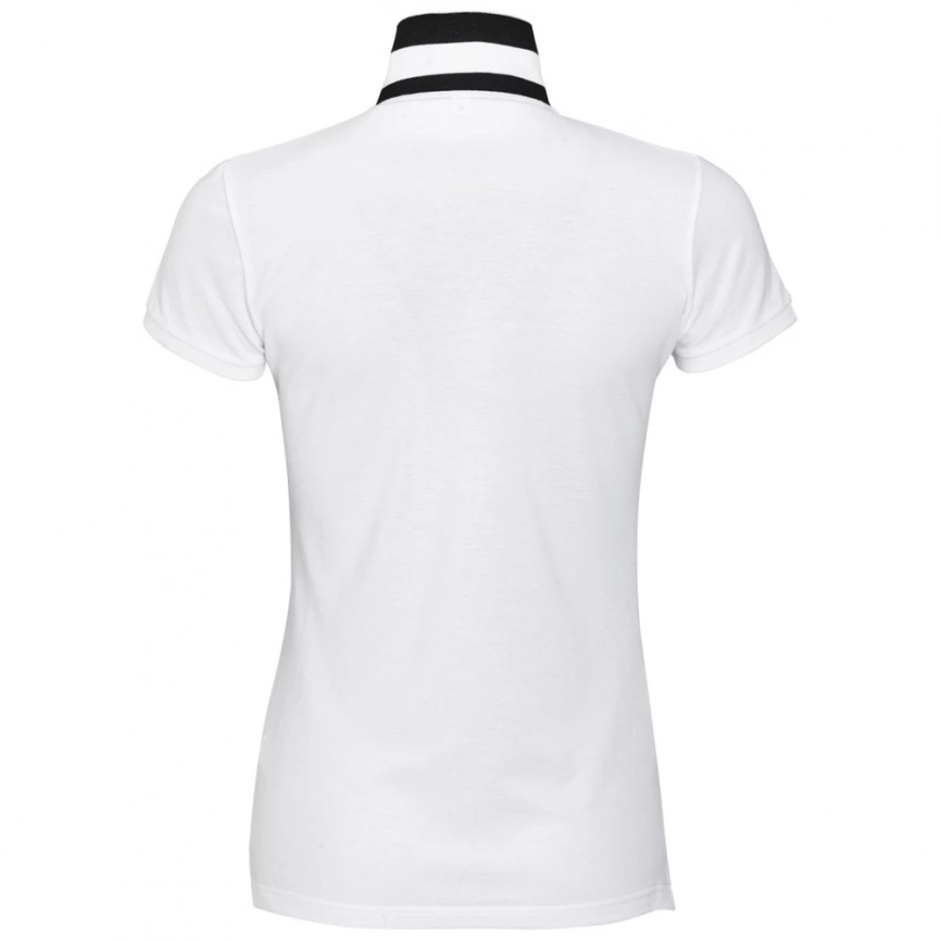 Рубашка поло Patriot Women белая с черным, размер XL фото 2