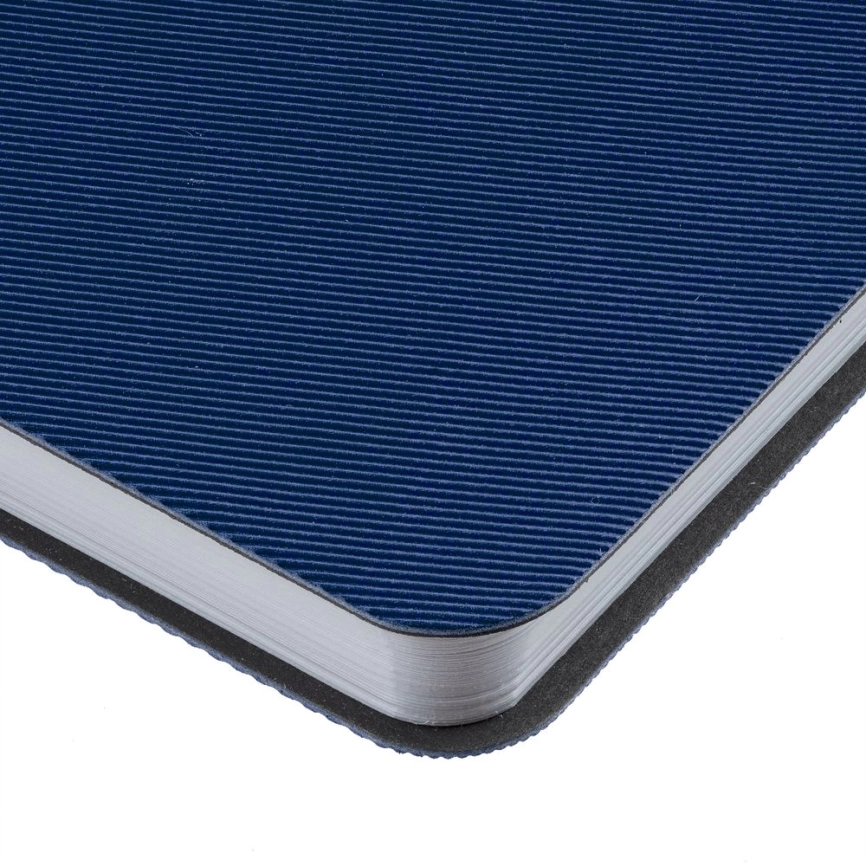 Блокнот Twill, синий фото 4