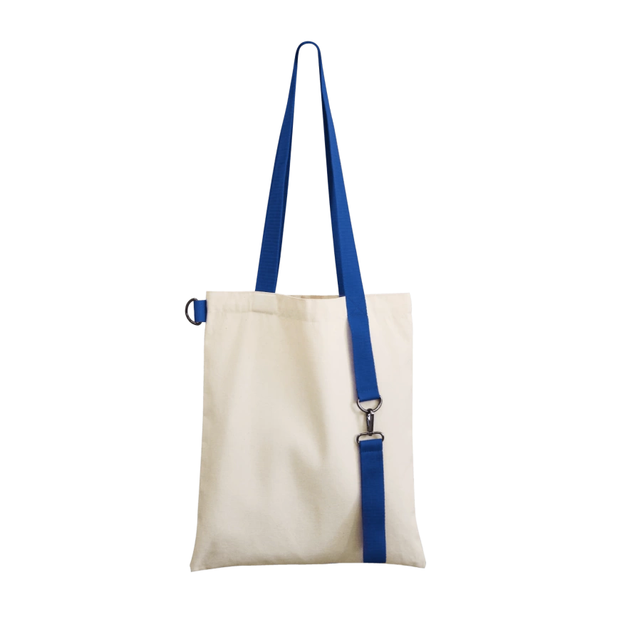 Шоппер Superbag с ремувкой 4sb (неокрашенный с синим) фото 1