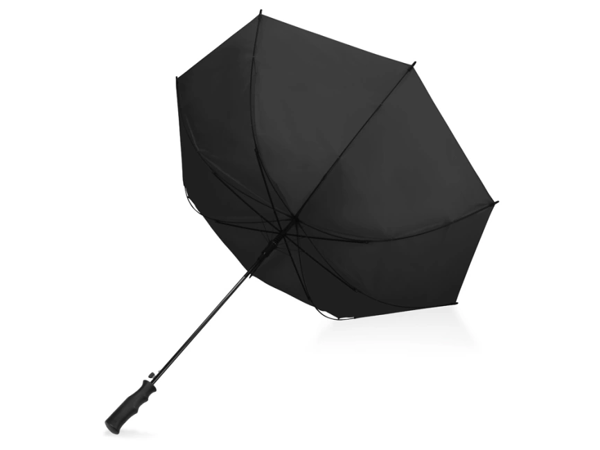 Зонт-трость Concord, полуавтомат, черный фото 3