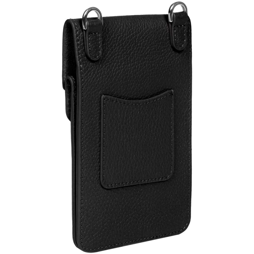 Сумка через плечо Segreto, черная фото 4