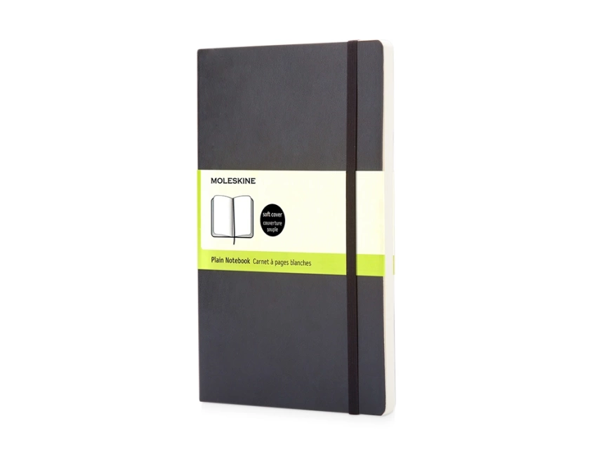 Записная книжка Moleskine Classic Soft (нелинованный), Pocket (9х14 см), черный фото 1