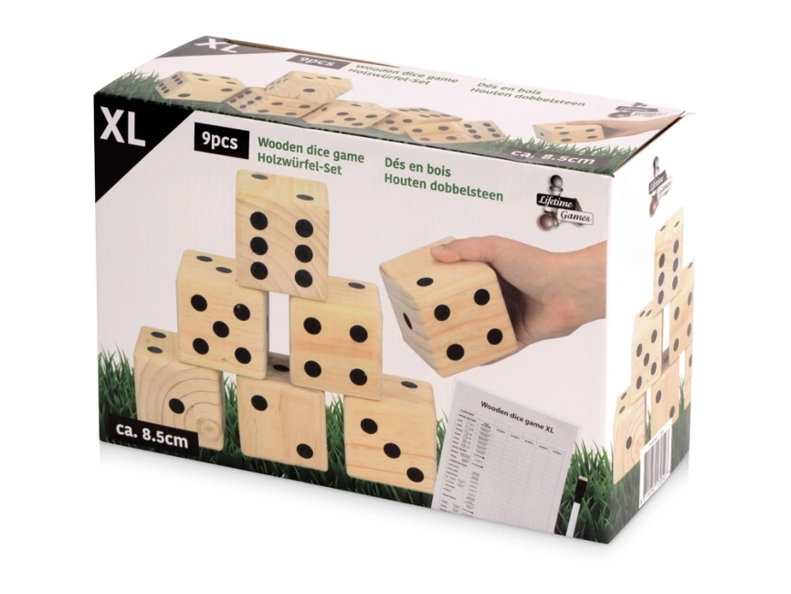 Деревянная игра в кости, XL Dice фото 6