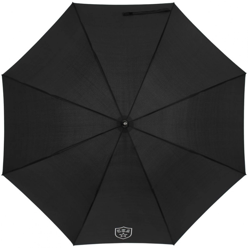 Зонт-трость «СКА», черный фото 2