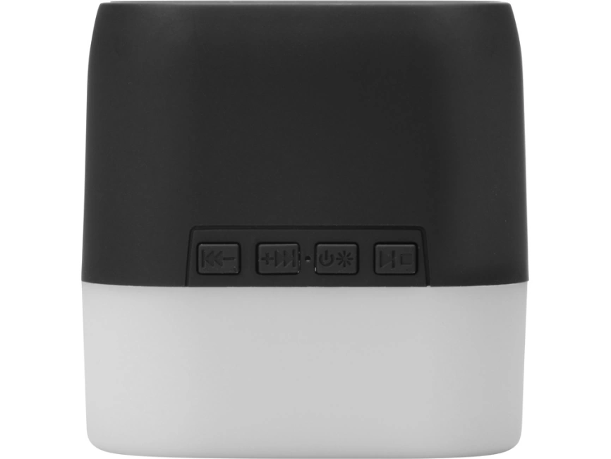 Портативная колонка с подсветкой Deco, soft touch, черный фото 4