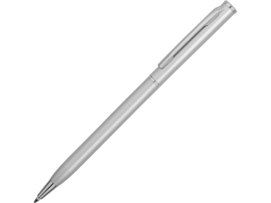 Ручка металлическая шариковая Атриум, сильвер шайн фото 1