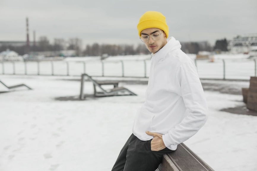 Шапка Life Explorer, желтая фото 5