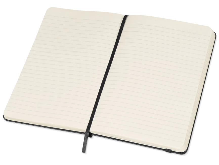 Записная книжка Moleskine Classic (в линейку) в твердой обложке, Medium (11,5x18 см), черный фото 2