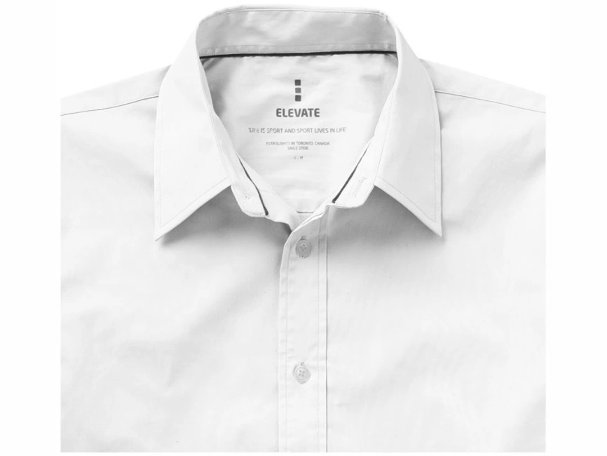 Рубашка Hamilton мужская с длинным рукавом, белый фото 3