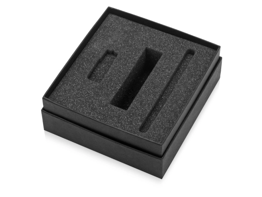 Коробка подарочная Smooth M для зарядного устройства, ручки и флешки фото 1