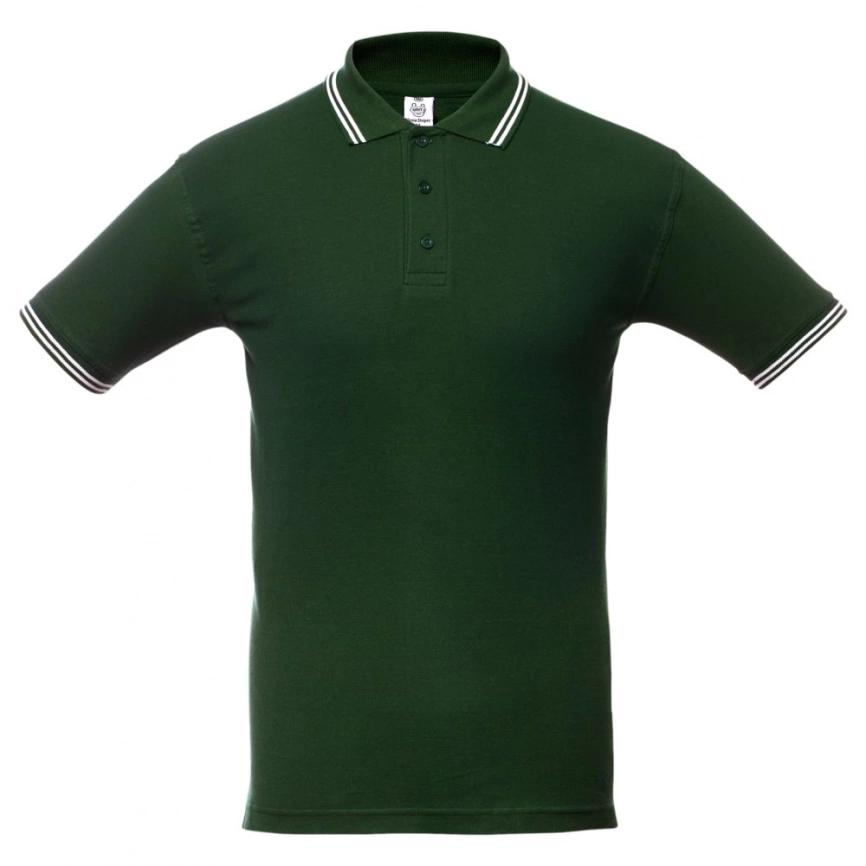 Рубашка поло Virma Stripes, зеленая, размер S фото 1