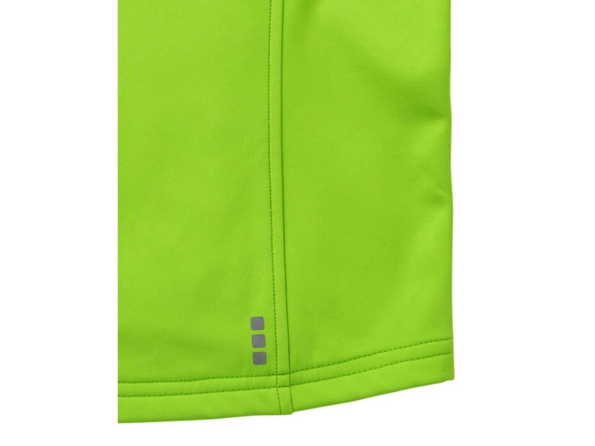 Куртка софтшел Langley мужская, зеленое яблоко фото 10