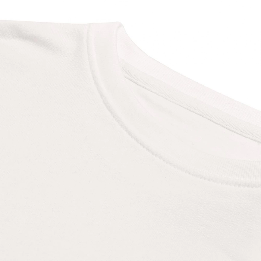 Свитшот унисекс BNC Organic, молочно-белый, размер XXL фото 8