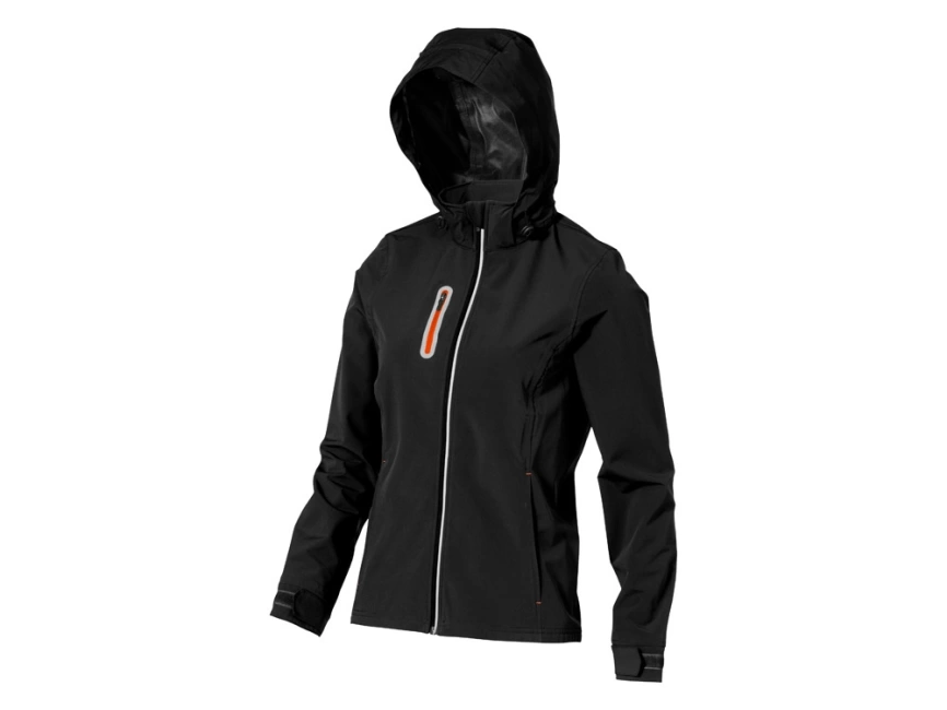 Куртка софтшел Howson женская, черный фото 1