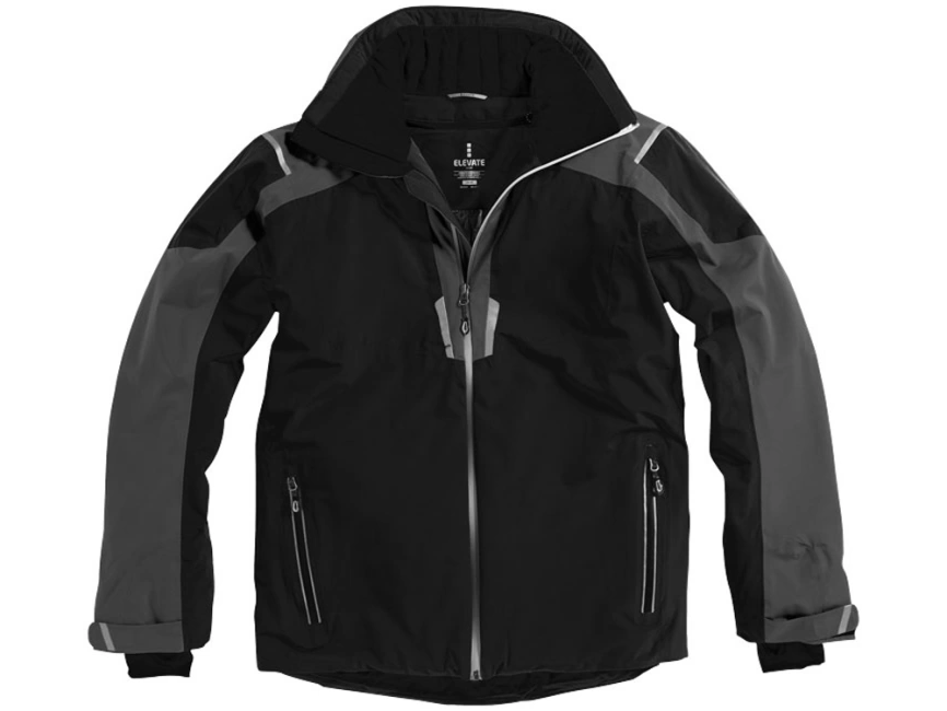 Куртка Ozark мужская, черный/серый фото 7