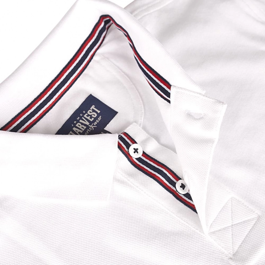 Рубашка поло мужская Avon, белая, размер XL фото 4
