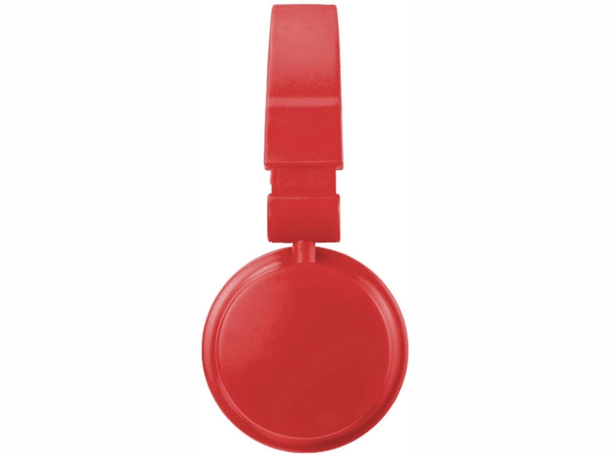Наушники складные Rally, красный фото 4