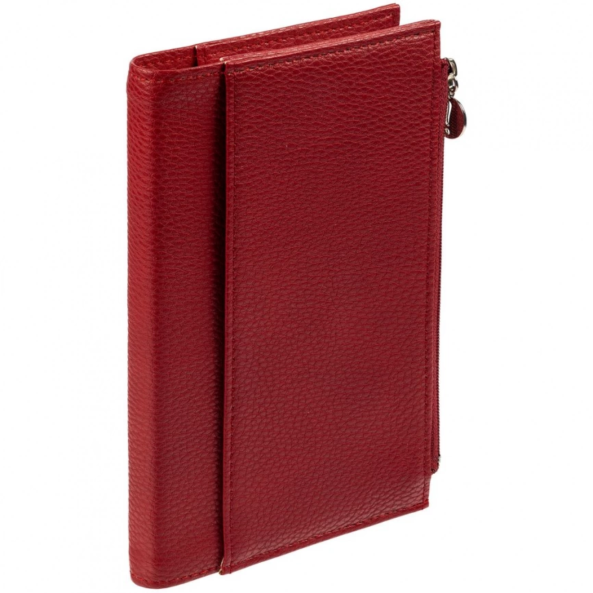 Ежедневник Zipco Flap, недатированный, красный фото 1