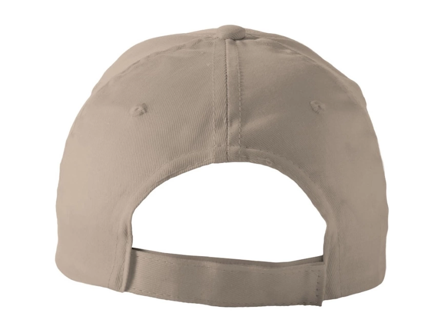 Бейсболка Basic, 5-ти панельная, хаки фото 2