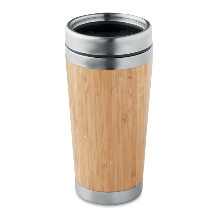Термокружка с бамбуком 400ml фото 1