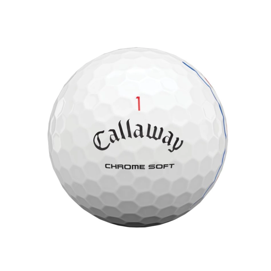 Набор мячей для гольфа Callaway Chrome Soft Triple Track фото 2