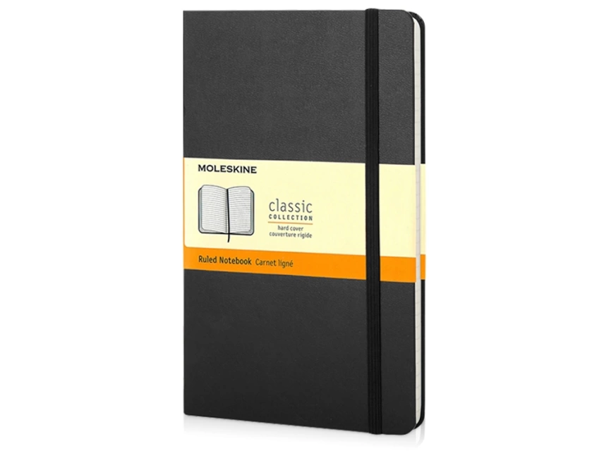 Подарочный набор Moleskine Sherlock с блокнотом А5 и ручкой, черный фото 4