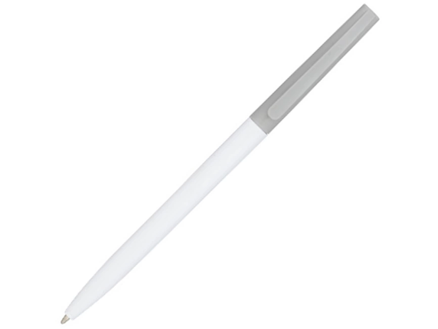 Ручка шариковая пластиковая Mondriane, белый/серый фото 1
