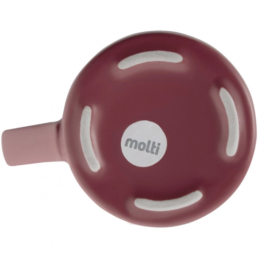 Кружка Modern Bell, матовая, винная фото 4