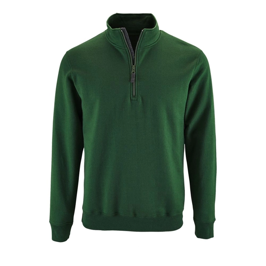 Толстовка Stan темно-зеленая, размер L фото 1