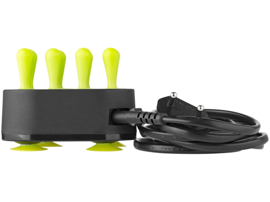 Зарядная станция Turf, черный/лайм фото 3