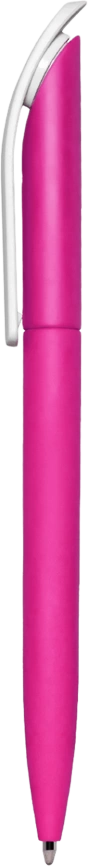 Ручка шариковая VIVALDI SOFT, розовая с белым фото 2