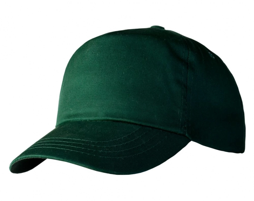 Бейсболка Unit Promo, темно-зеленая фото 1