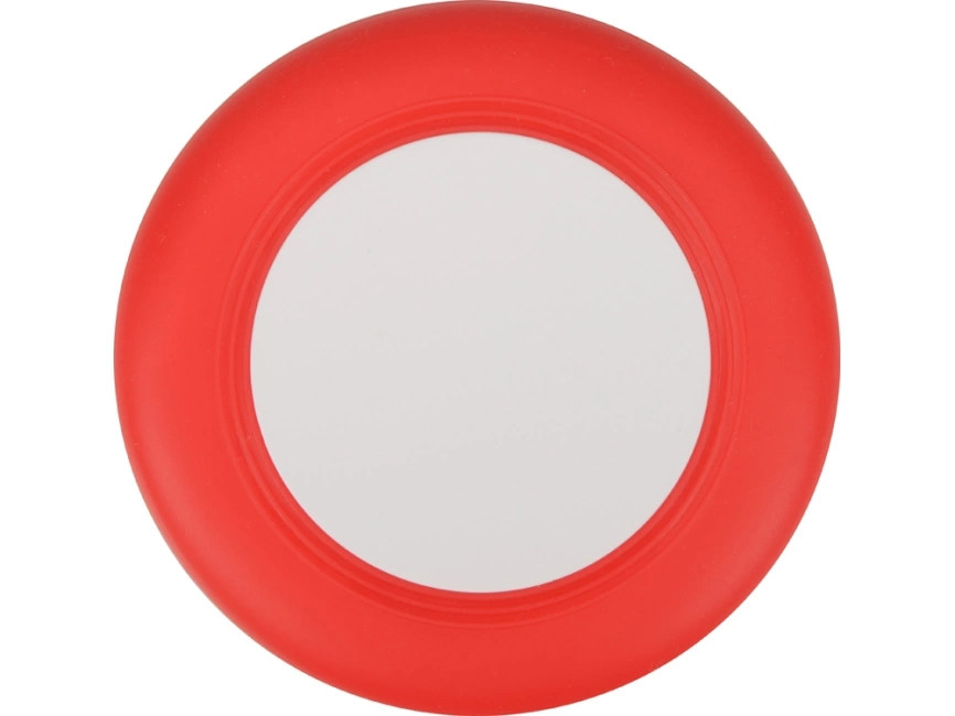 Беспроводное зарядное устройство со встроенным кабелем 2-в-1 Disc, красный фото 5