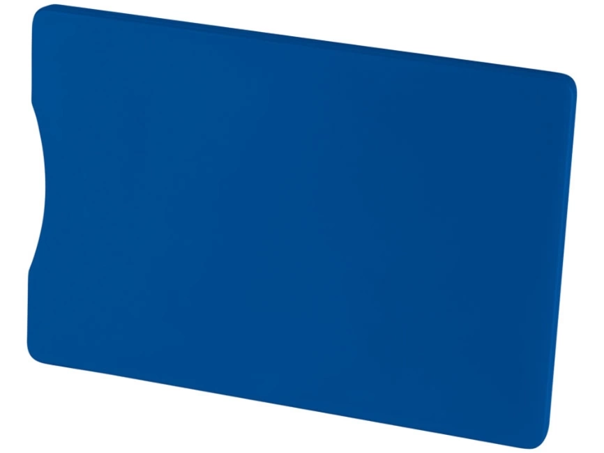 Защитный RFID чехол для кредитной карты, ярко-синий фото 2