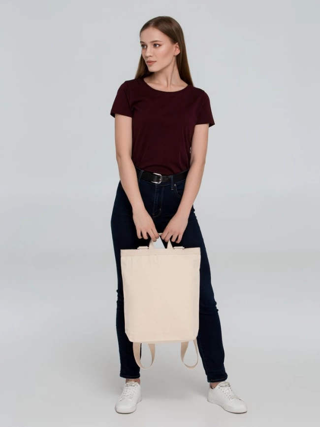 Рюкзак холщовый Discovery Bag, неокрашенный фото 5