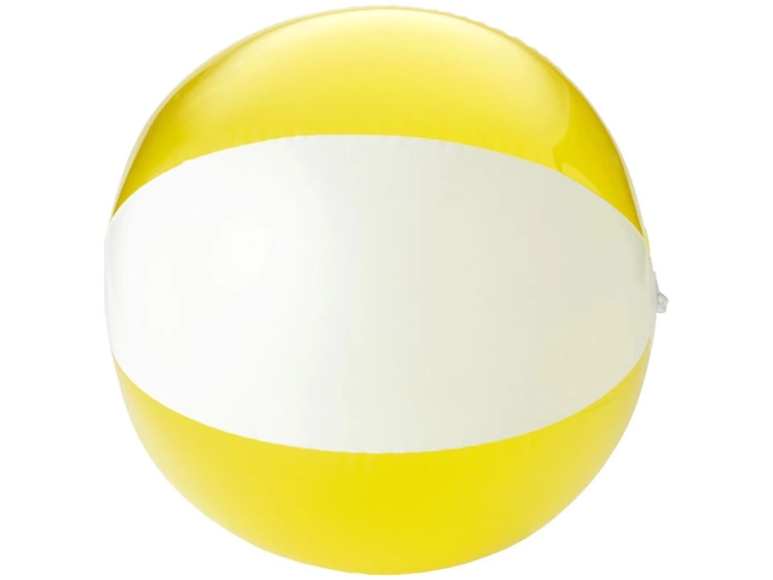 Пляжный мяч Bondi, желтый/белый фото 2