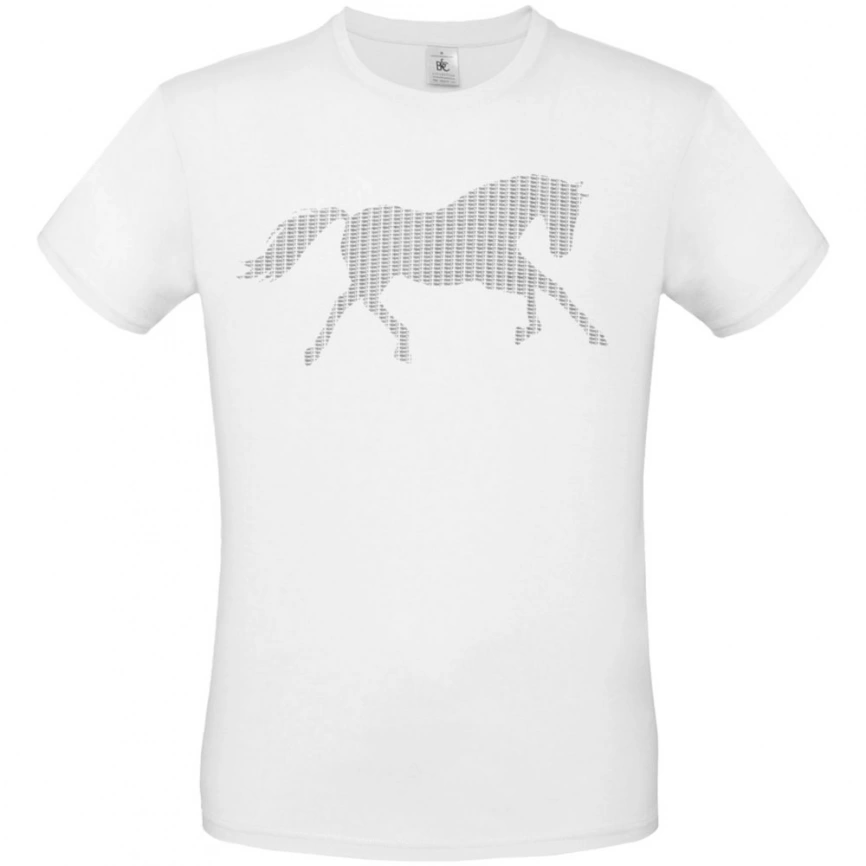 Футболка «Коньтекст», белая, размер S фото 1