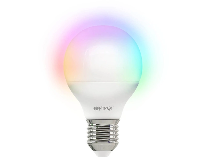 Умная лампочка HIPER IoT LED A1 RGB фото 1