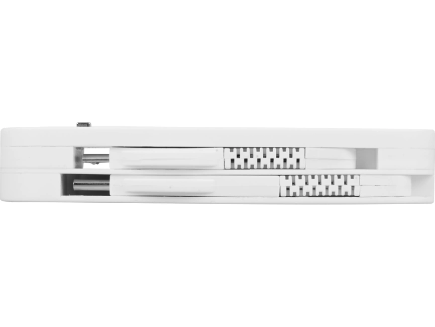 Универсальный переходник Smarty (Micro USB / Lightning / Type C), белый фото 4