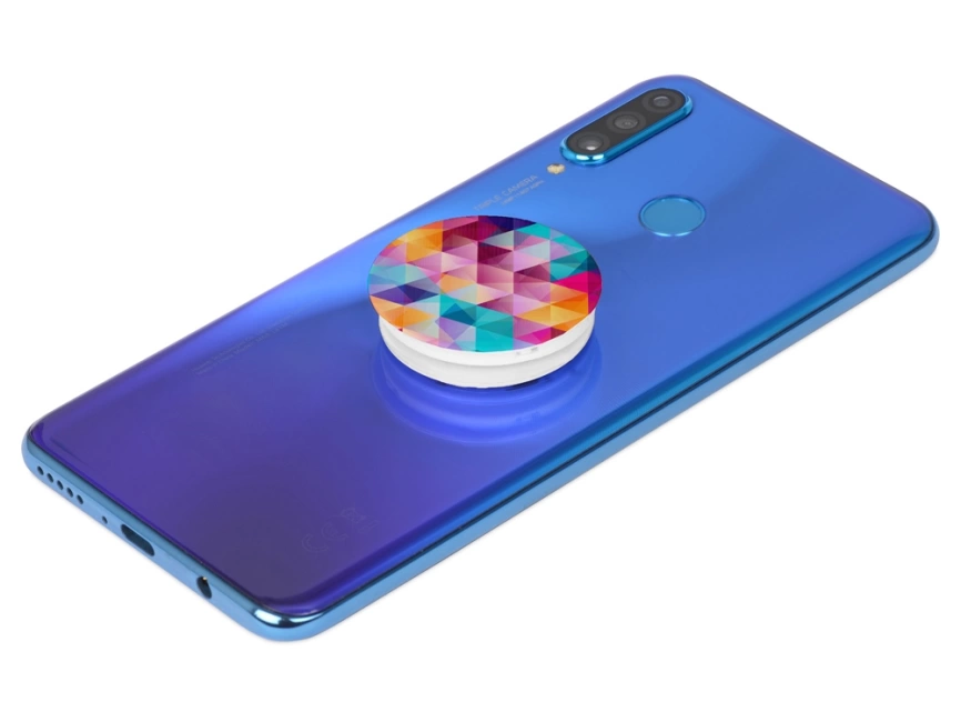 Держатель для телефона Pop Stand, белый фото 6