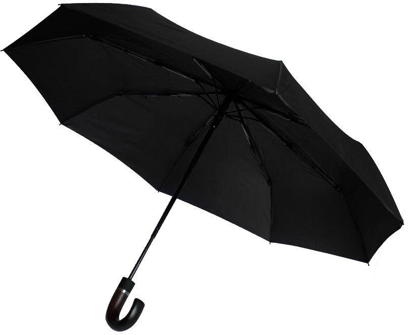 Автоматический противоштормовой зонт Конгресс - Черный AA фото 1