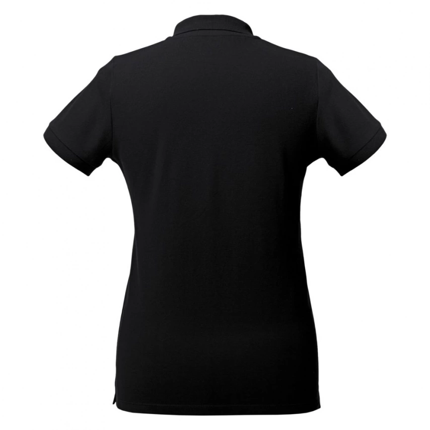 Рубашка поло женская Virma lady, черная, размер L фото 2