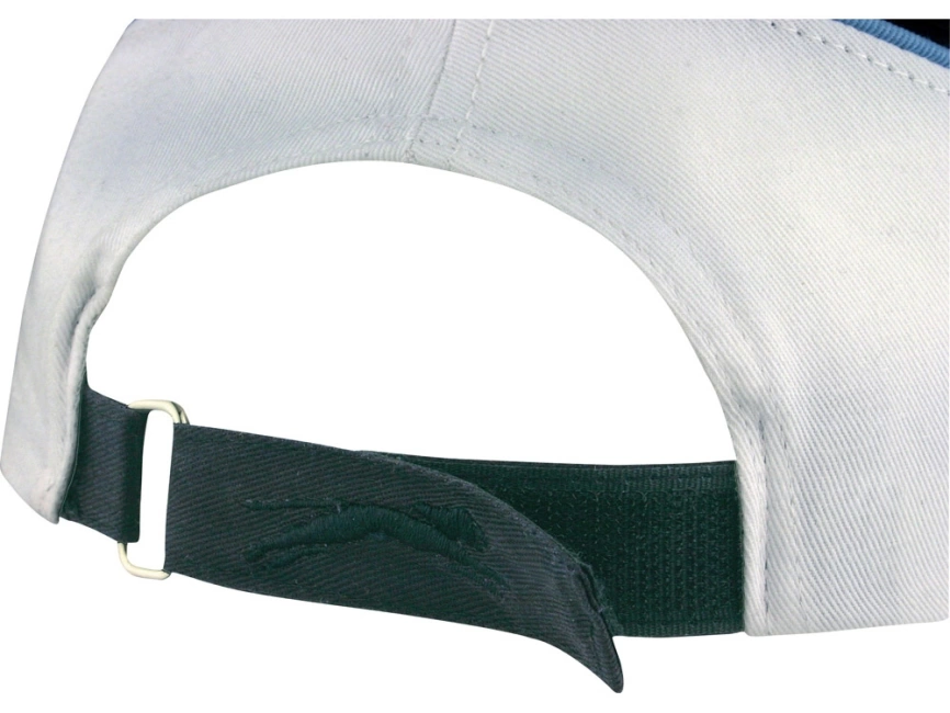 Бейсболка Draw 6-ти панельная, темно-синий/белый фото 2