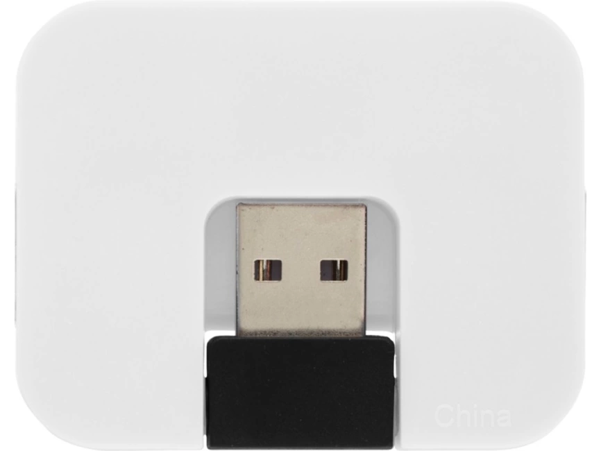 USB Hub Gaia на 4 порта, белый фото 2