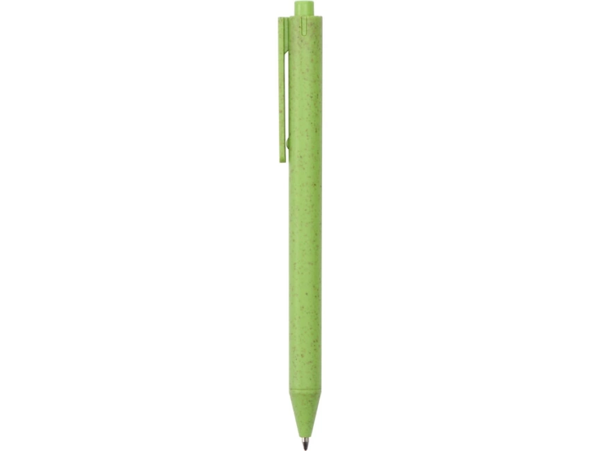 Блокнот B7 Toledo S, зеленый + ручка шариковая Pianta из пшеничной соломы, зеленый фото 8