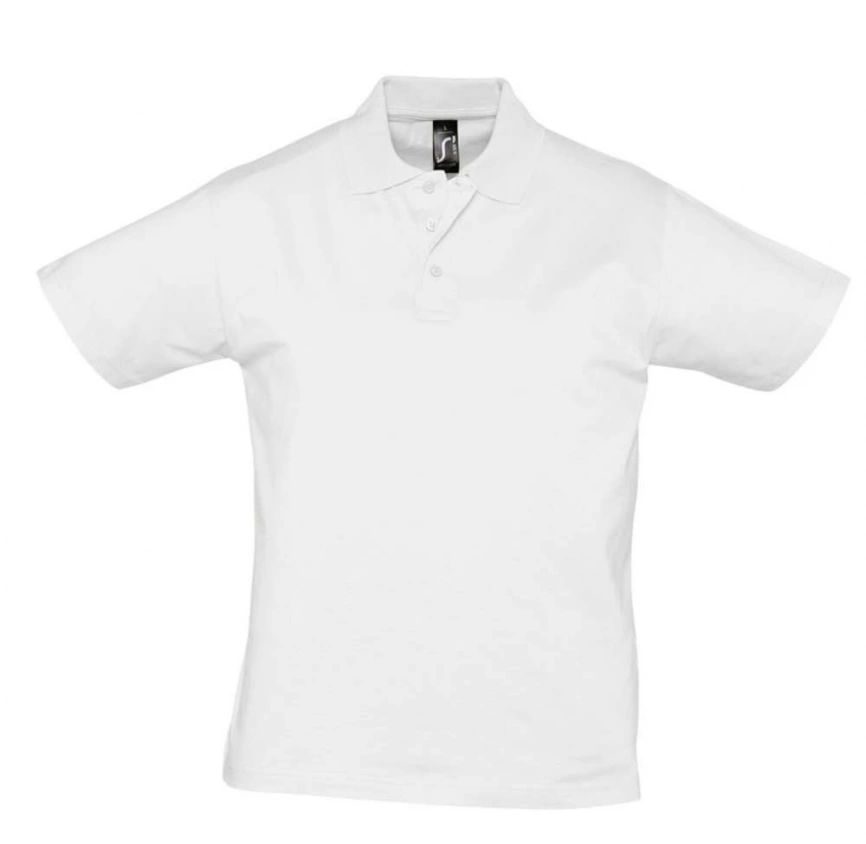 Рубашка поло мужская Prescott men 170 белая, размер M фото 1