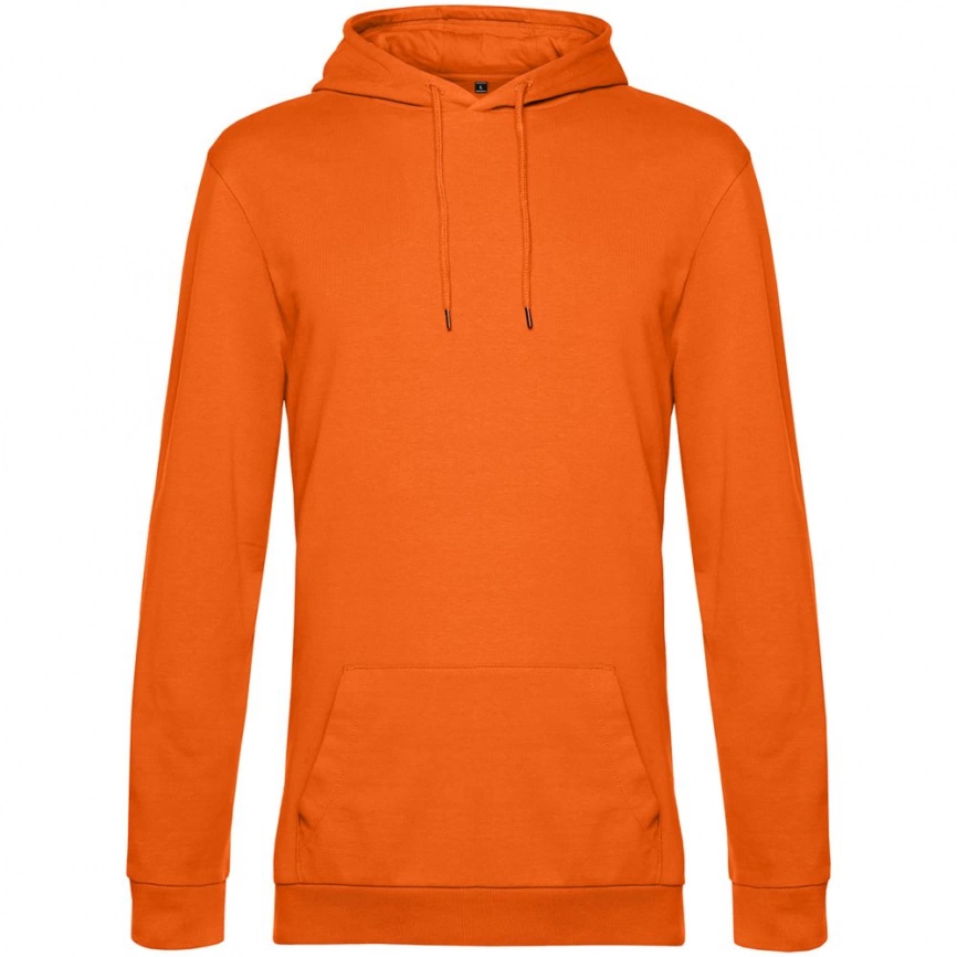 Толстовка с капюшоном унисекс Hoodie, оранжевая, размер S фото 1